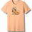 Thumbnail: Heather Peach T-shirt Front View