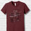 Thumbnail: Maroon T-shirt Front View