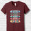 Thumbnail: Maroon T-shirt Front View