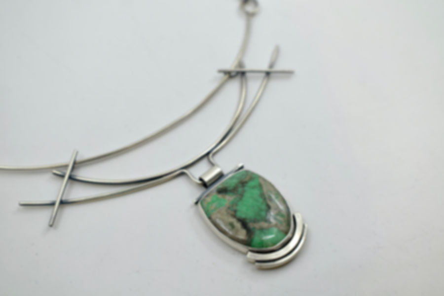 Variscite Collar Necklace