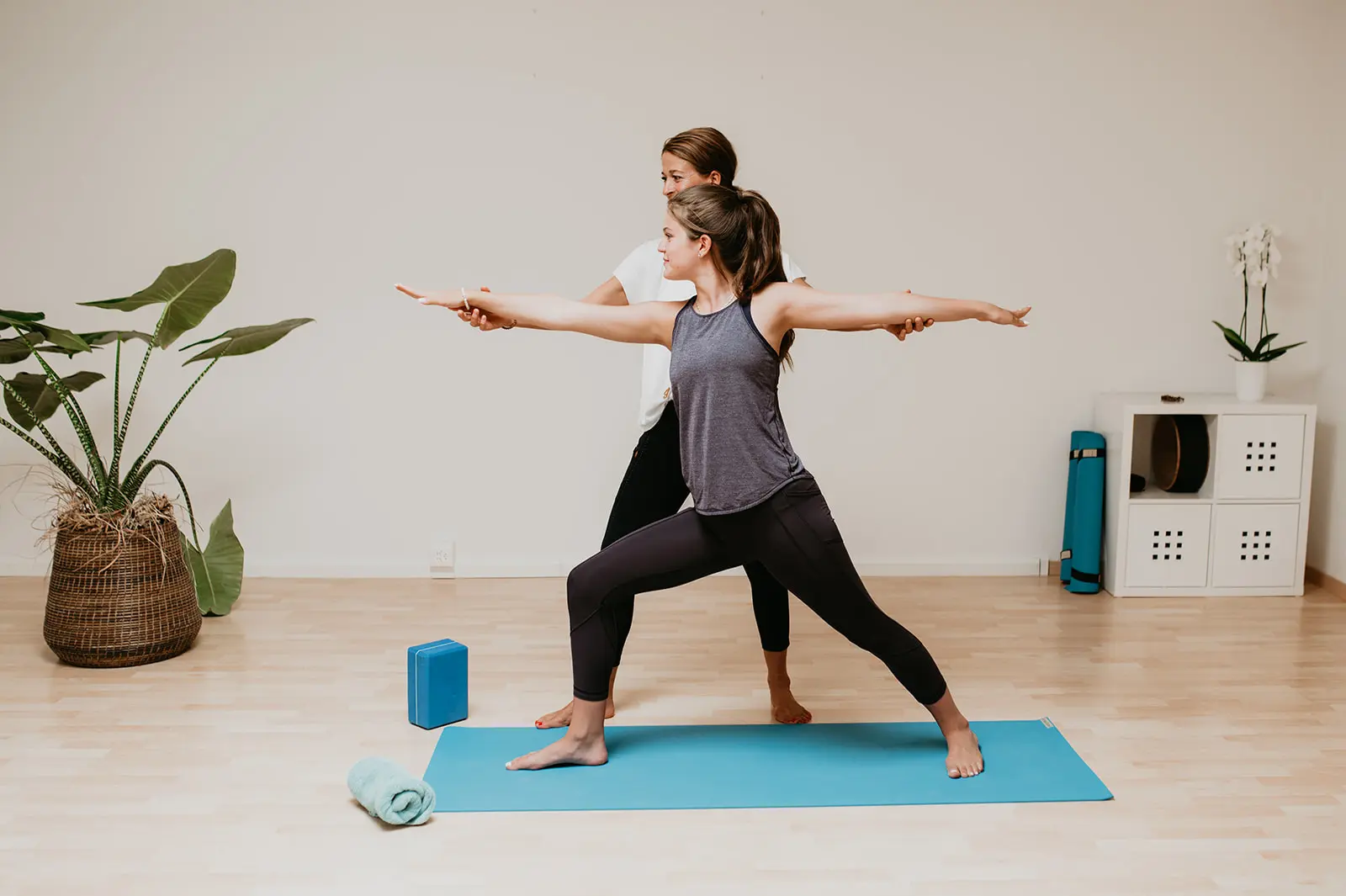 Asanas Krieger Yoga Privatlektion