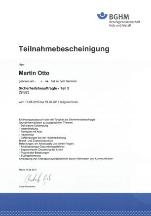 Sicherheitsbeauftragter Teil 2