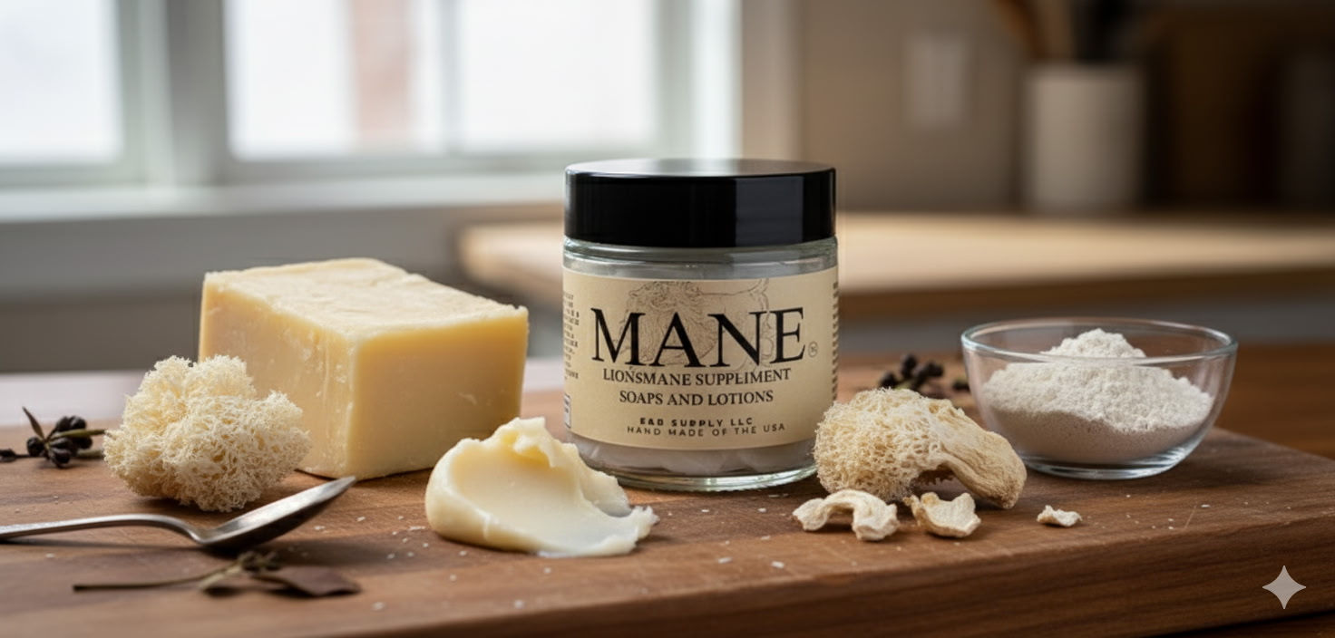 MANE BEEF BUTTER WITH LIONSMANE
