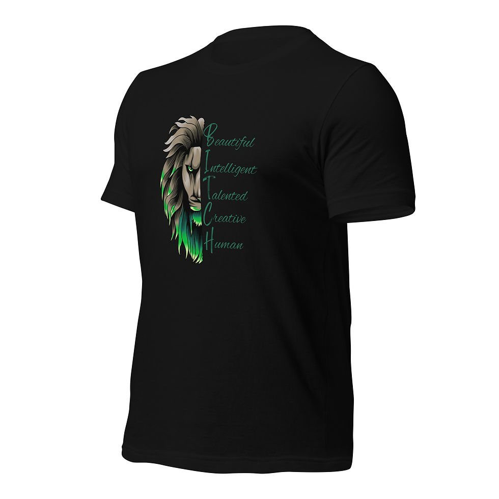 Thumbnail: Lion's Strength B.I.T.C.H  t-shirt
