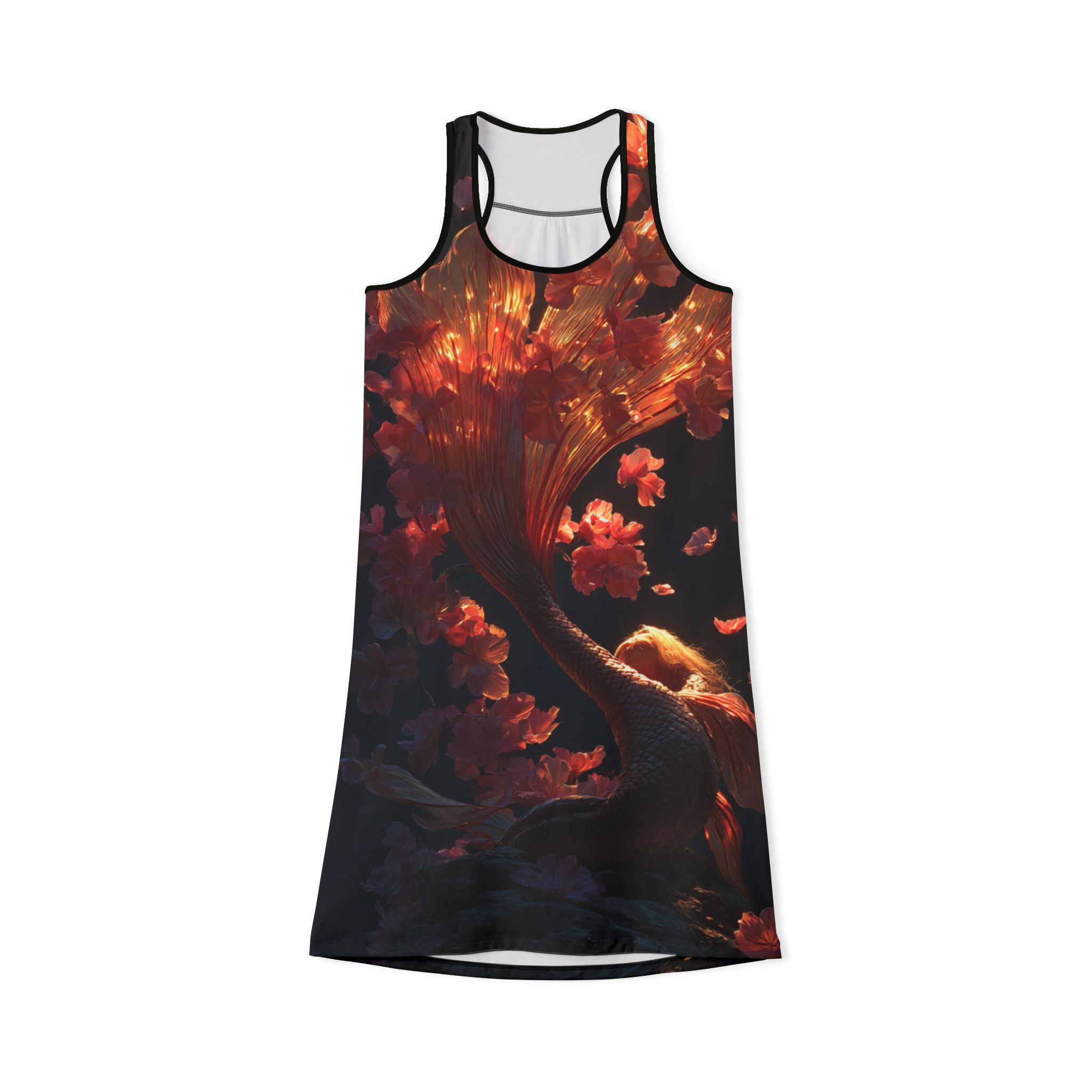 The Mermaid Garden Racerback Dress