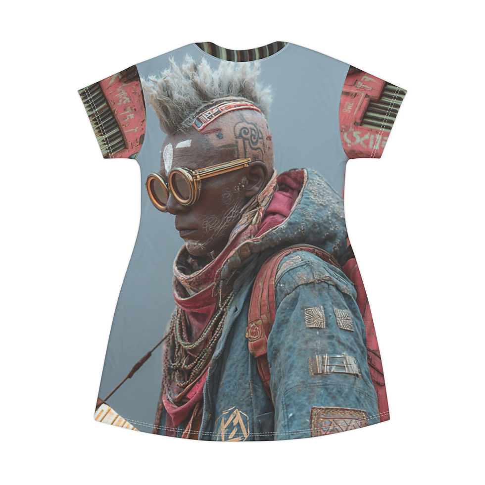 Thumbnail: The Mohawk Visionary  T-Shirt Dress 