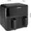 Thumbnail: Turbofry Dual Basket Air Fryer W/ Digital Touch Display, 9 Qt Capacity - Black, 
