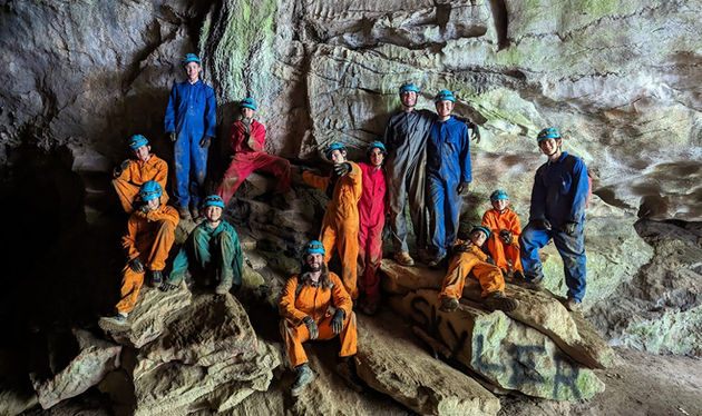 caving at sleepaway camp
