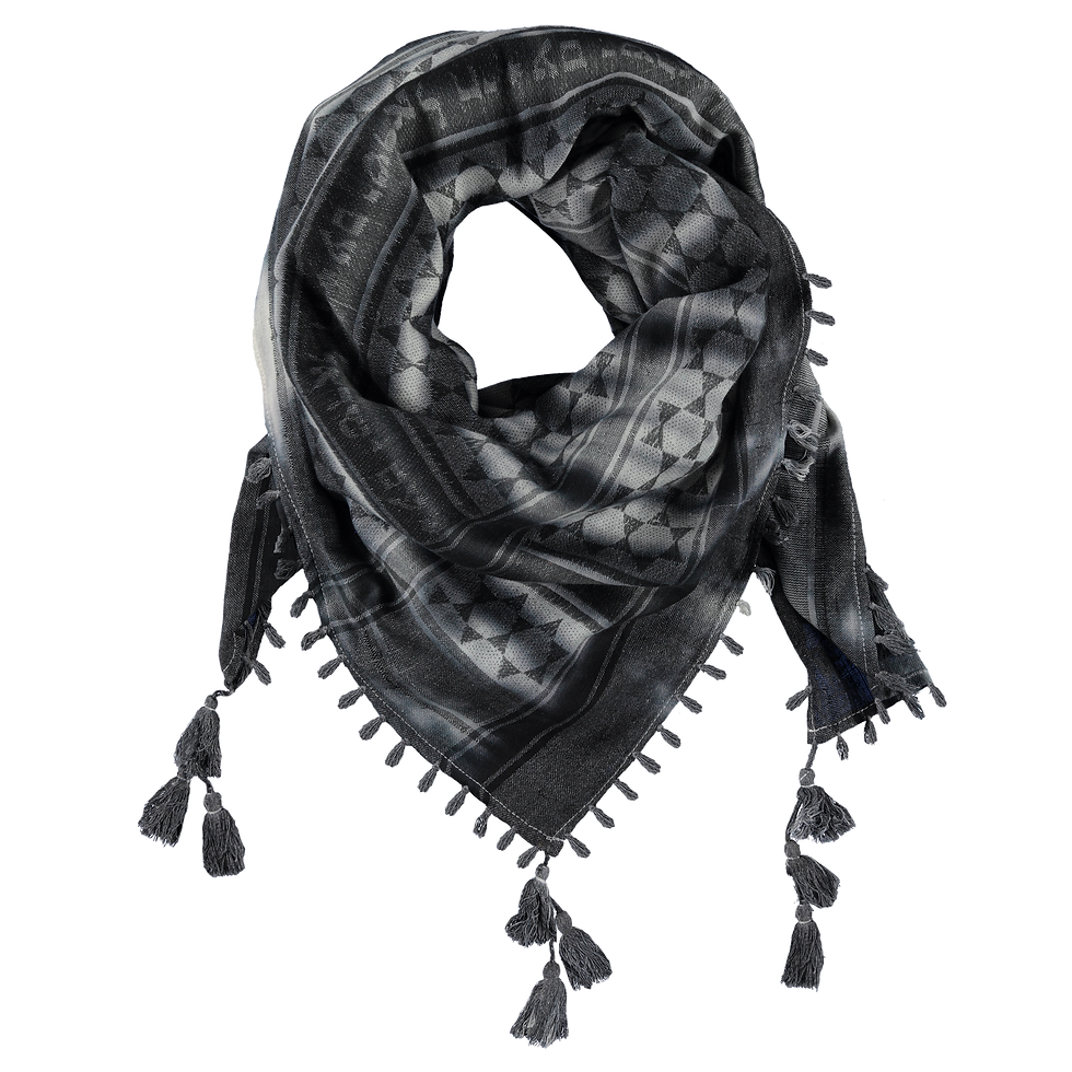 Thumbnail: Bamboo Tonal Gray Sudra w/Tassel