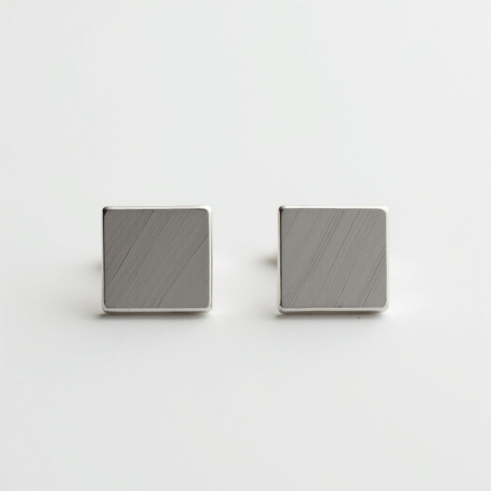Textured Square Cufflinks