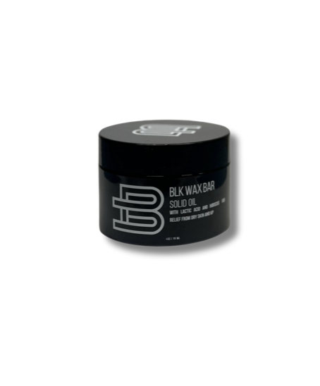 Solid Oil — BLK Wax Bar skincare product