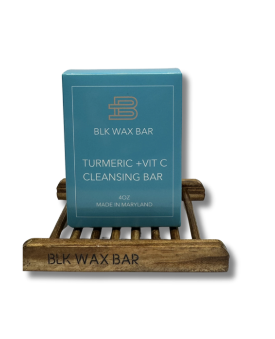 Turmeric + Vitamin C Glow Bar — BLK Wax Bar skincare product