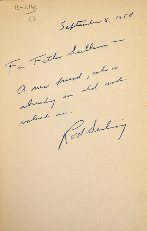 Thumbnail: Patterns, Four Television Plays - Rod Serling - presentation copy