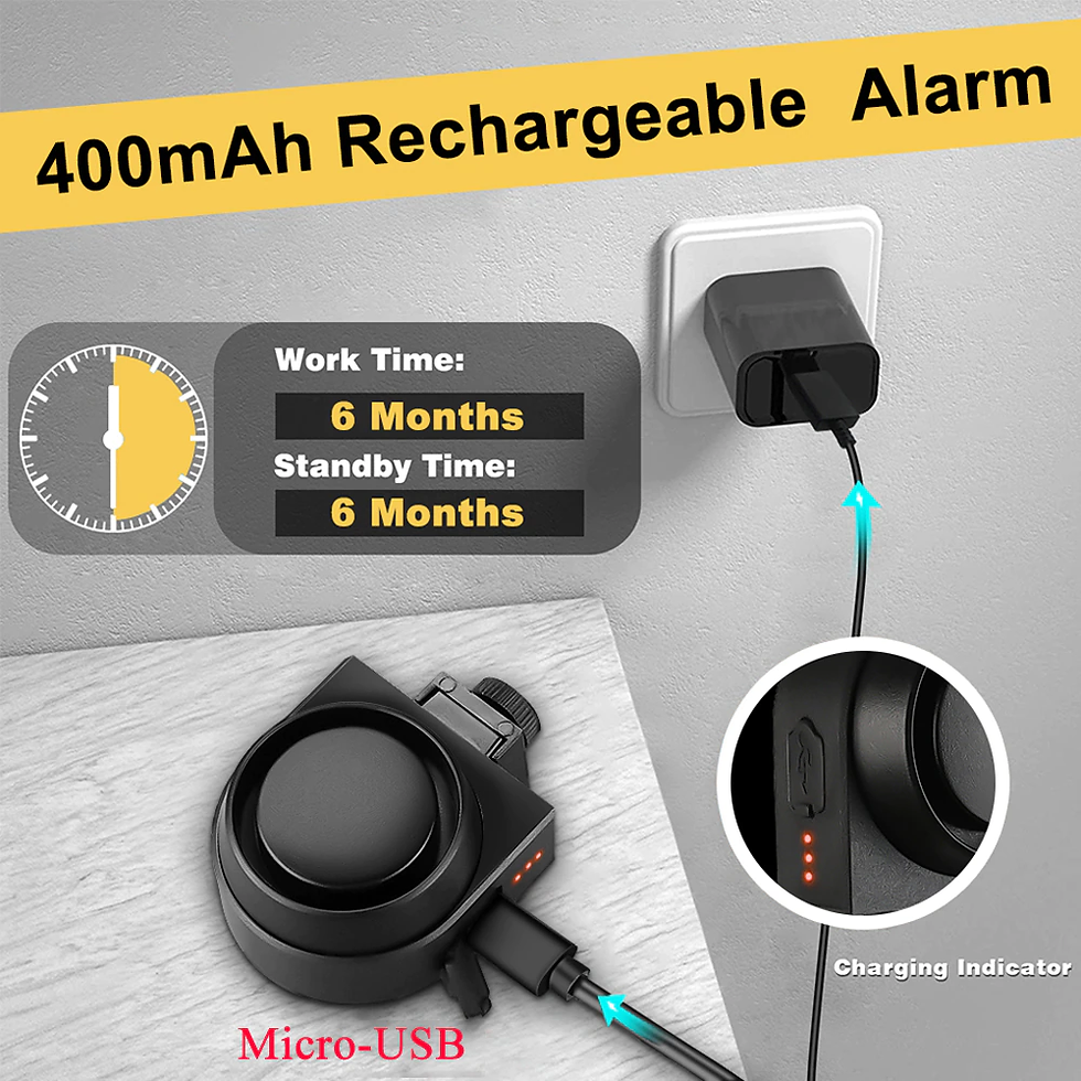 縮圖：Waterproof Bike Vibration Alarm for Bicycle Motorcycle Electric Vehicles 