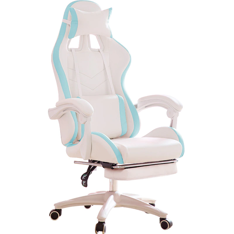 Miniature : WCG Cute pink gaming chair Comfortable anchor live chair 