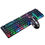 Miniature : Gaming Keyboard and Mouse Set Rainbow Usb Mechanical Ergonomic Chargeable