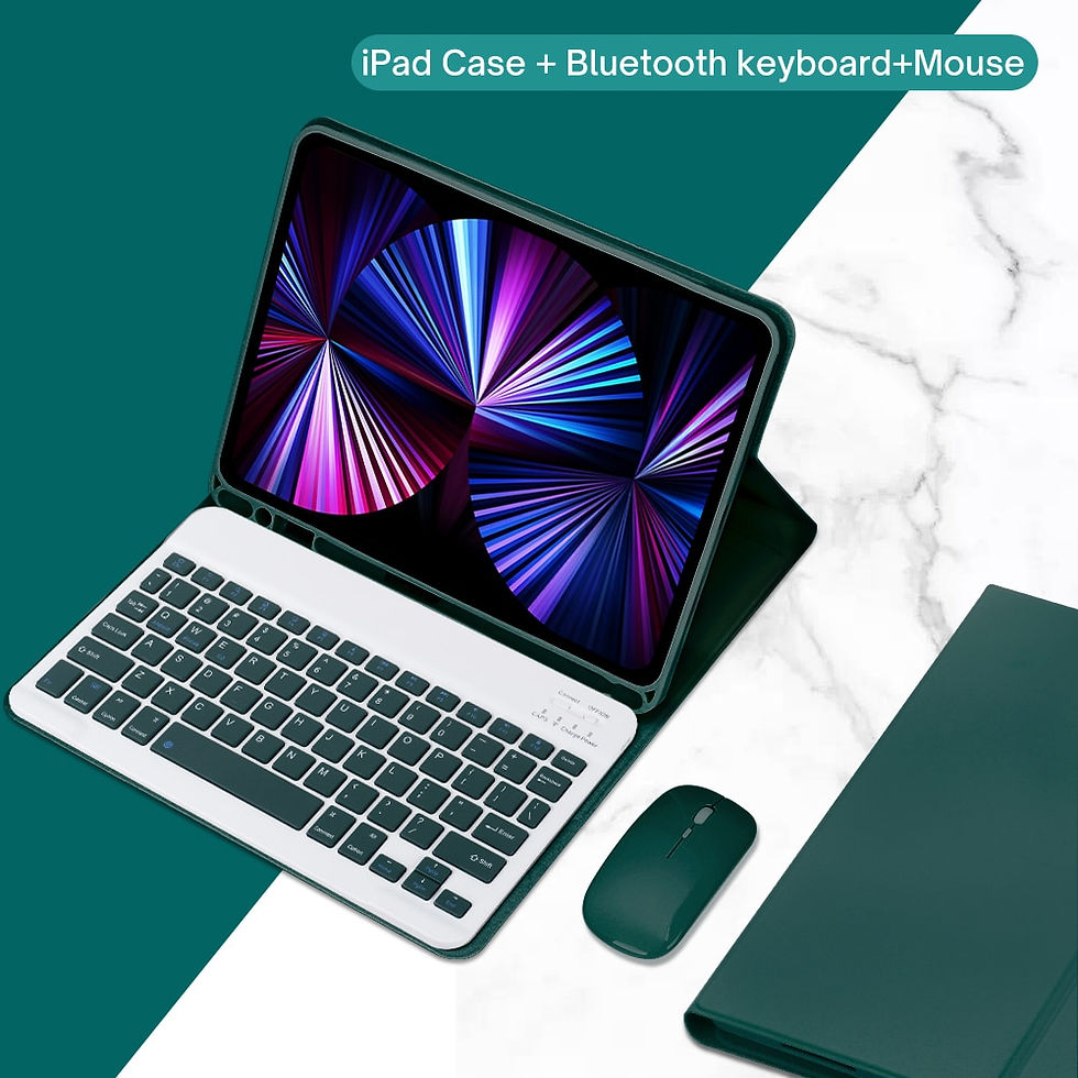 Miniature : iPad Pro 11 Air 4 Mini 6 10.2 9/8/7th 5 6th Case and Keyboard