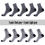 Miniature : 10 Pairs Men's Long Tube and Sweat-absorbent Casual Deodorant Sports Socks