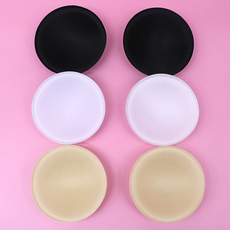 Miniature : Sponge Bra Pads Push Up Breast Enhancer Removeable Bra Padding Inserts Cups