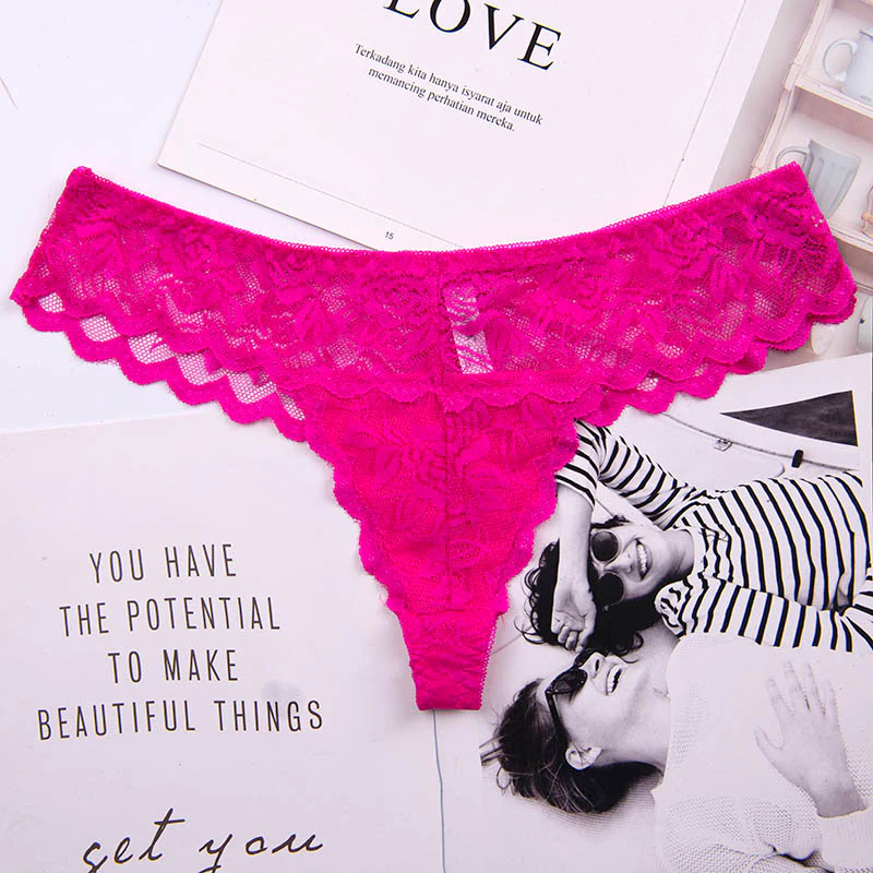 Thumbnail: Cotton Low-waisted Seamless Women Shapers Control Knickers Pants Pantie 