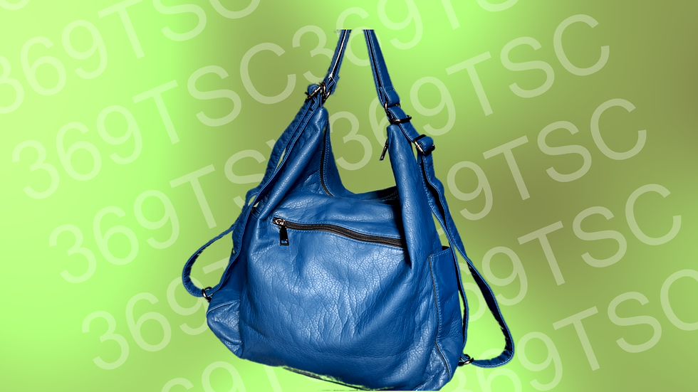 縮圖：Elegant Multifunction Unisex Teal Handbag