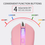 Thumbnail: Pink and Colorful Gaming Mouse Optical Wired Mouse 