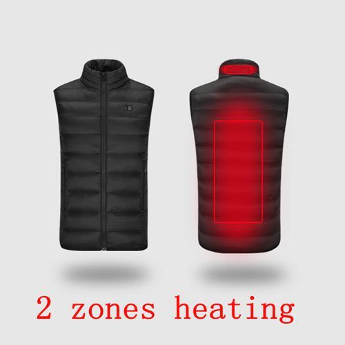 縮圖：Electric Heated Sportswear Graphene Heat Coat USB Heating Jacket For Camping