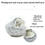 縮圖：Bed Round Cushion and Basket Sleep Semi-enclosed Bag for Puppy Small Cat
