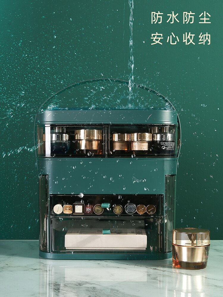縮圖：Skin Care Cosmetics Brush Lipstick Mask makeup storage bedroom organizer