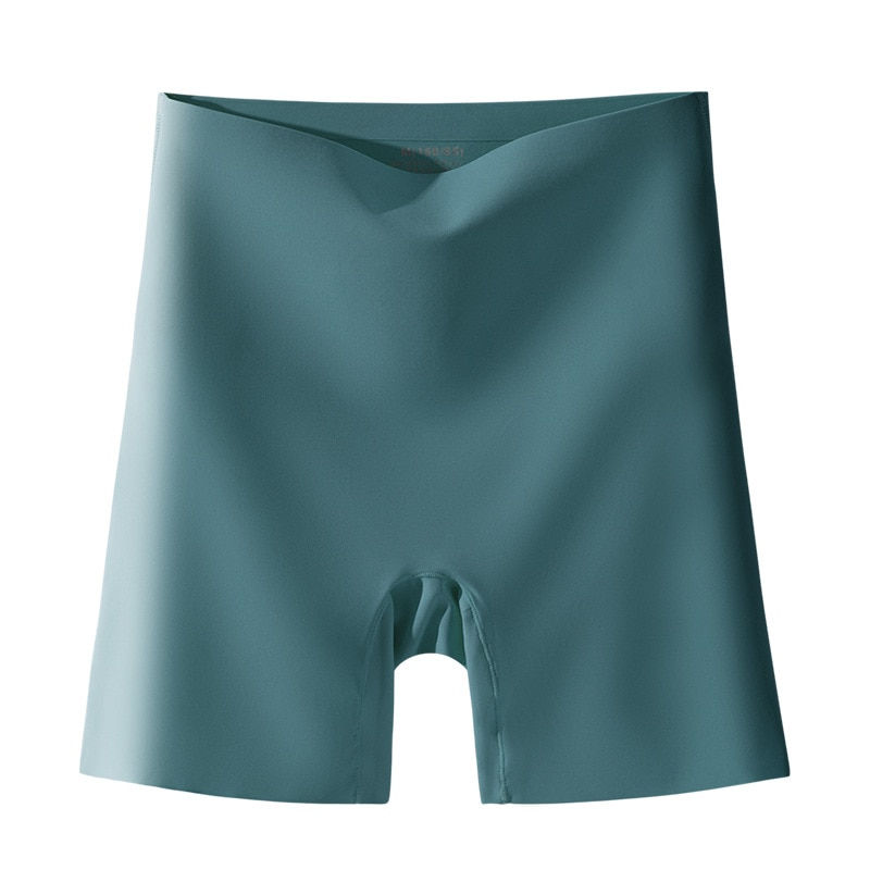 Miniature : Seamless Shorts Safety Pants High Waist Large Size Ice Silk Boxer Panties
