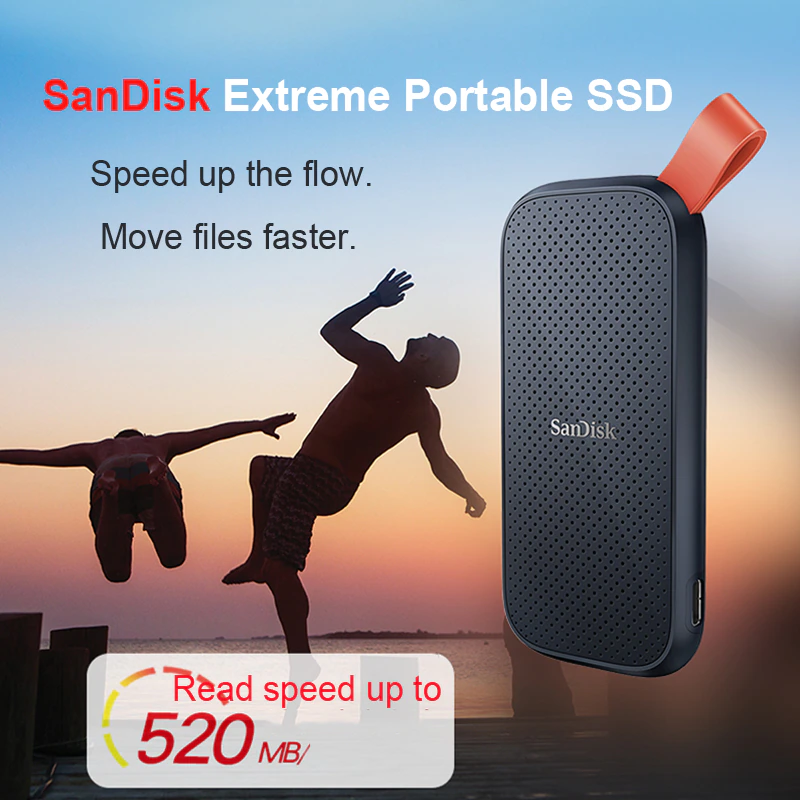 Miniature : SanDisk SSD, External Hard Drive 1tb, 480GB, HD, 2T