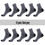 Miniature : 10 Pairs Men's Long Tube and Sweat-absorbent Casual Deodorant Sports Socks