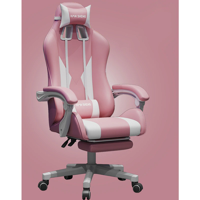 Miniature : Gaming and Racing Blue Comfortable backrest competitive racing chair