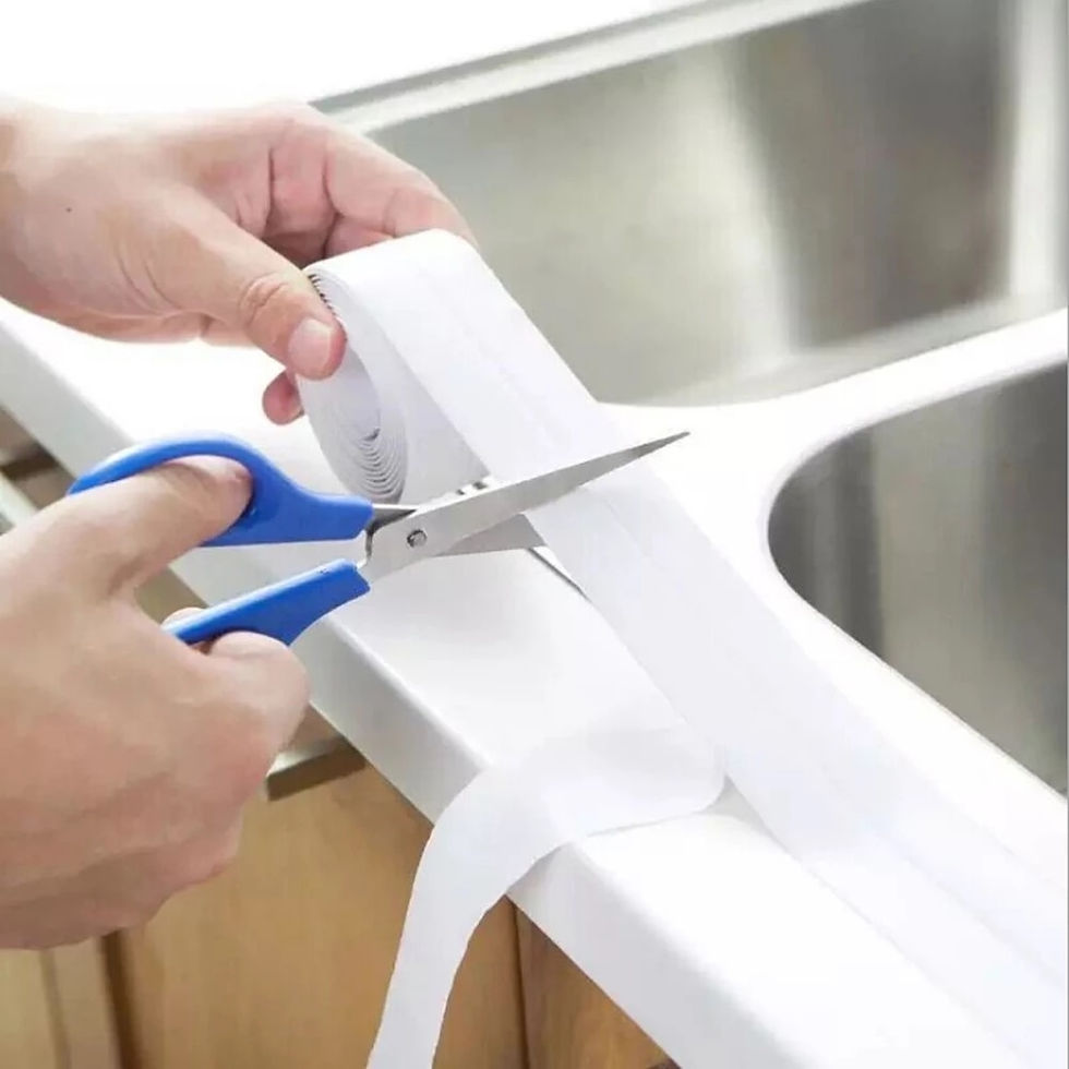 Miniature : Shower Bath Sealing Strip Self Adhesive Waterproof Wall Sink Edge Tape