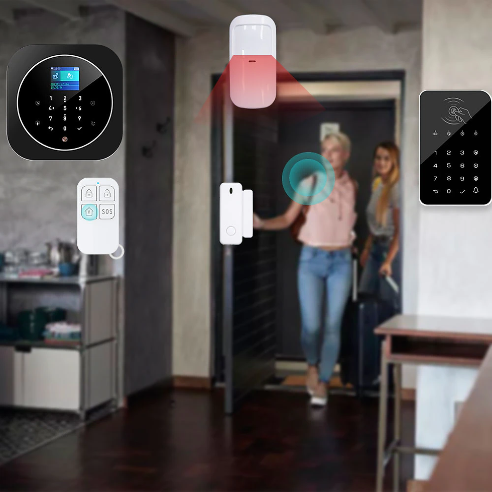 Thumbnail: ZONAN G12+K10 Alarm Security System Control Smart Home Kits