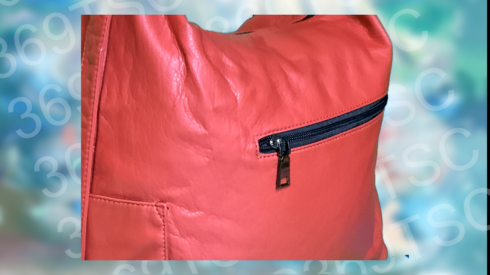 縮圖：Elegant Multifunction Unisex Orange Red Handbag