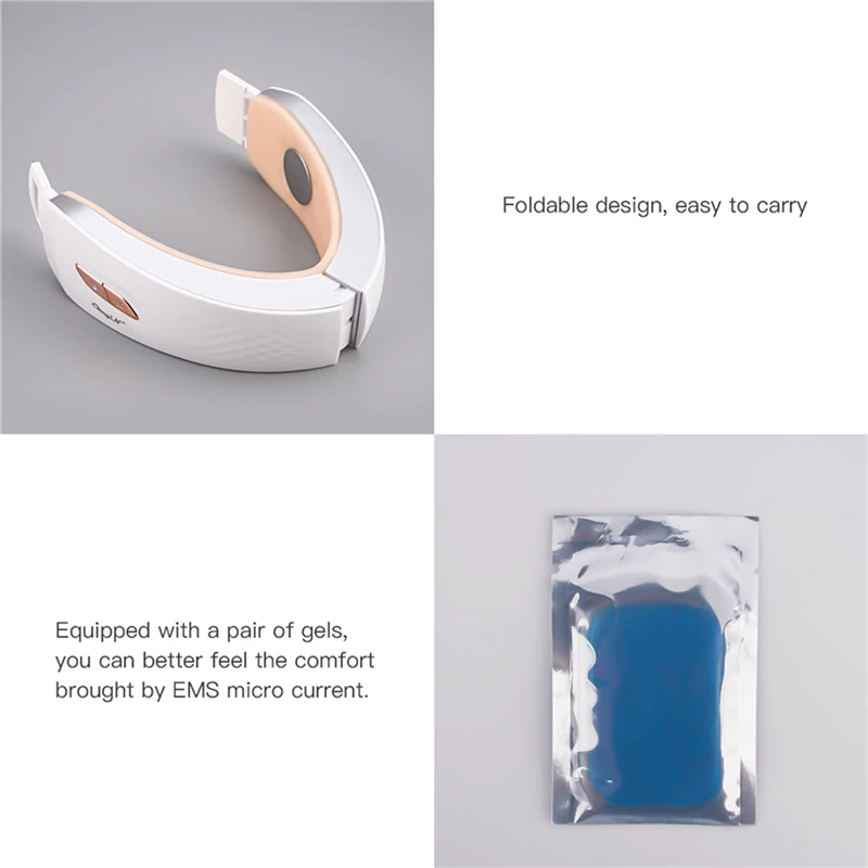 縮圖：Chin Lifting Facial Slimming Belt LED Light Therapy Skin Care Beauty Face Shaper