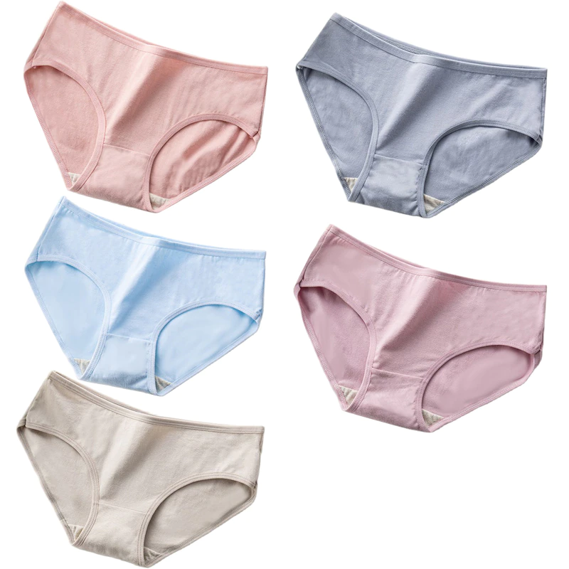 Miniature : Cotton Panties Sexy Panty Briefs Breathable Women Underwear Lingerie