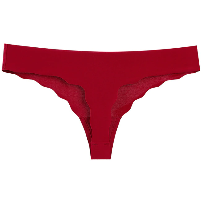 Thumbnail: Cotton Low-waisted Seamless Women Shapers Control Knickers Pants Pantie 