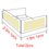 Thumbnail: Child Barrier for Beds Crib Rails Baby Bed Fence 
