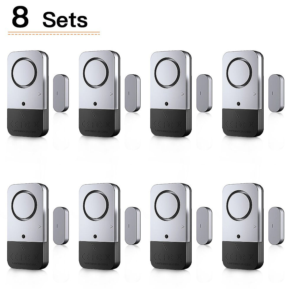 Thumbnail: Elecpow Door Window Alarm Sensor 120dB Anti-theft Alarm For Home Kids Safety