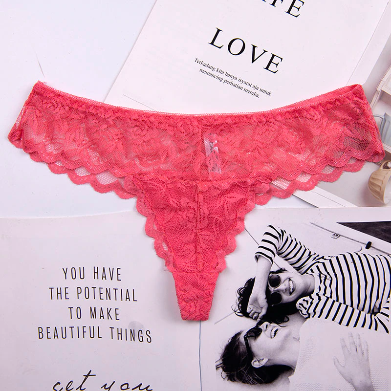 Thumbnail: Cotton Low-waisted Seamless Women Shapers Control Knickers Pants Pantie 