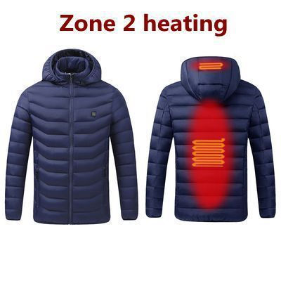 縮圖：Thermal USB Electric Battery Long Sleeves Heating Hooded Jackets 