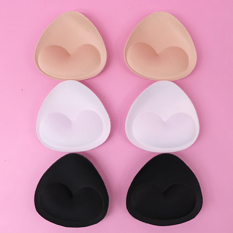 Miniature : Sponge Bra Pads Push Up Breast Enhancer Removeable Bra Padding Inserts Cups