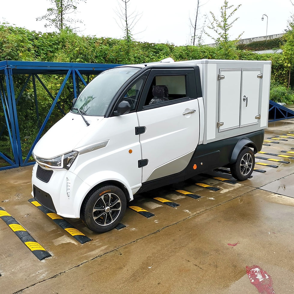 Miniature : MMC Electric Cars Vehicles with Cargo Box/ Hopper EEC COC CCC