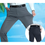 Miniature : Summer Thin Men's Elastic Casual Pants Dad's trousers Loose Pants