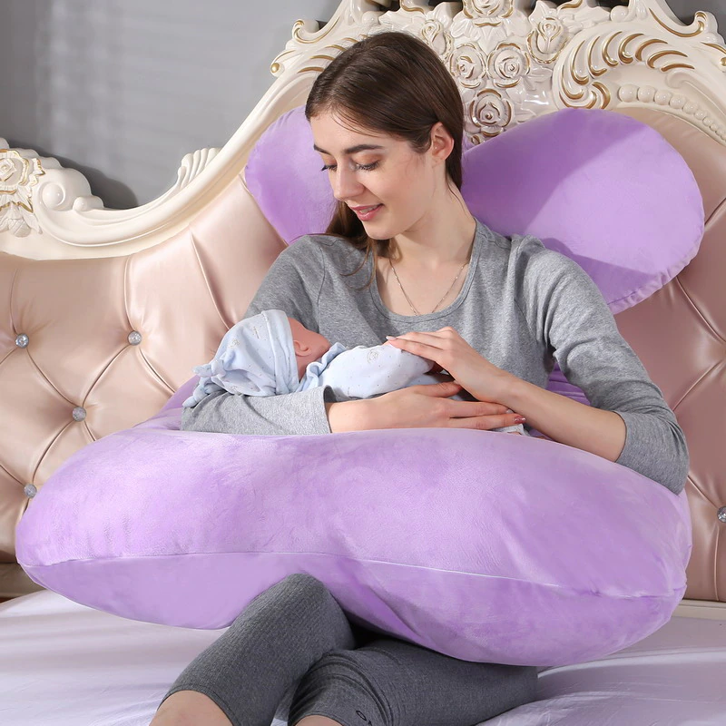 Thumbnail: Pregnant Pillow for Pregnant Women Cushion Maternity Support Breastfeeding