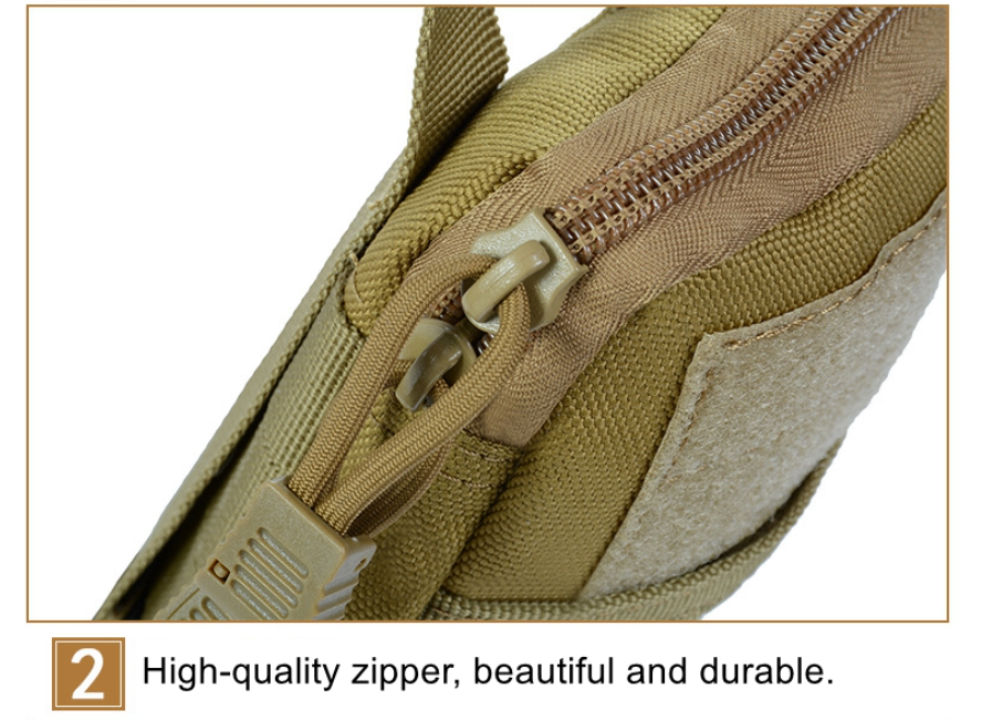 Miniature : Tactical Waist Hunting Pouches/ Pocket for Outdoor Flashlight Tools