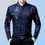 Thumbnail: Men Shirt Camisa Long Sleeve Floral Social Shirts Dress Clothing Jersey 5837