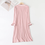 Thumbnail: Maternity Dress Nightgown Modal Button Breastfeeding Pregnancy Dress Pajamas 